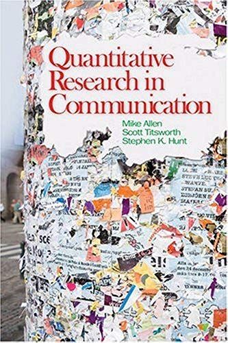 Quantitative Research In Communication