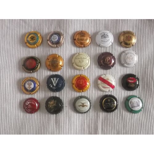 Lot De 20 Capsules De Champagne, Mousseux, Cidre N° 27