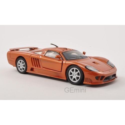 Saleen S7 Orange 2004 1/24 Motormax-Motormax