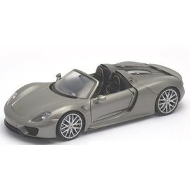 Porsche 918 Cabriolet Argent 1/24 Welly-Welly