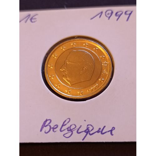 1 Euro 1999 Sup Belgique Rare!