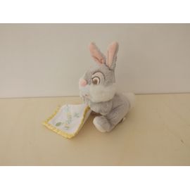 Doudou Peluche Lapin Panpan Et Son Carré Disney