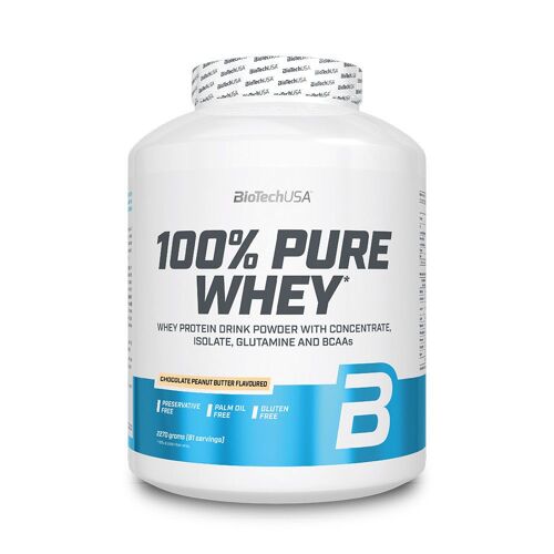 100% Pure Whey (2,27kg)|Chocolate Peanut Butter|Whey Protéine|Biotech Usa 