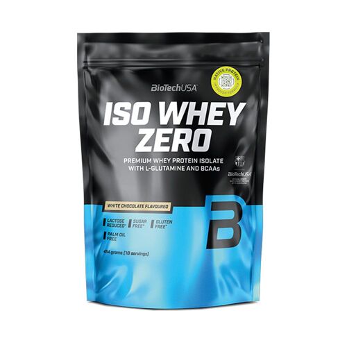 Iso Whey Zero (454g)|Chocolat Blanc| Whey Isolate|Biotech Usa 