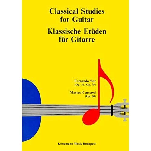 Klassische Etuden- Gitarre