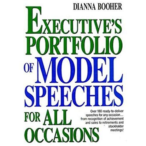 Executive's Portfolio Of Model Speeches For All Occasions