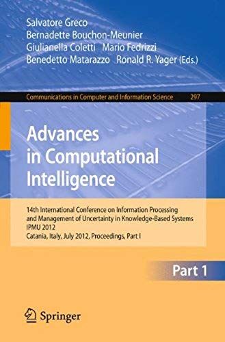Advances In Computational Intelligence, Part I