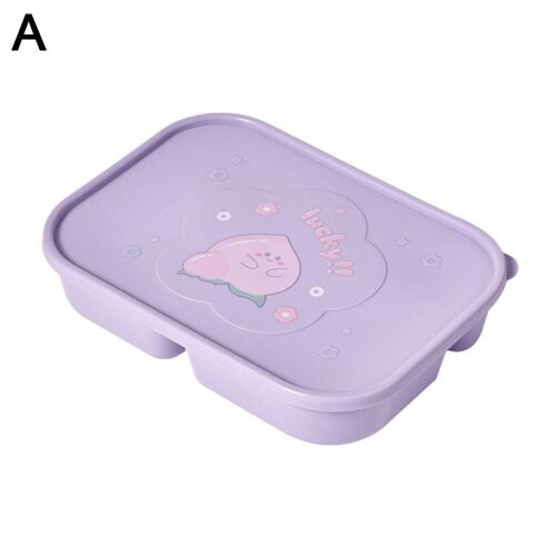 Boîte À Lunch De Dessin Animé Pour Enfants Et Étudiants, Boîtes À Fruits Mignonnes, Boîtes À Salade, Micro-Ondes, Boîte À Lunch Métropolitaine, Boîte De Pique-Nique Pour Étudiants