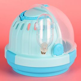 Mallette De Voyage En Plastique Pour Hamster, Petit Étui Extérieur Pour Animaux De Compagnie, Boîte De Transport Pour Overd'inde, Boîte D'élevage Sûre