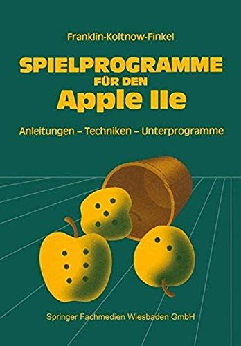 Spielprogramme Für Den Apple Iie
