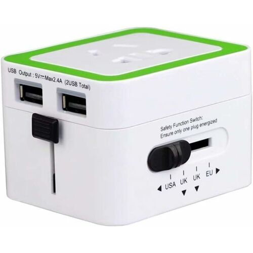 Conversion Internationale, Prise De Convertisseur De Courant Usb Pour Plusieurs Pays, Voyages Universels, Charge Rapide Par Usb Goodnice
