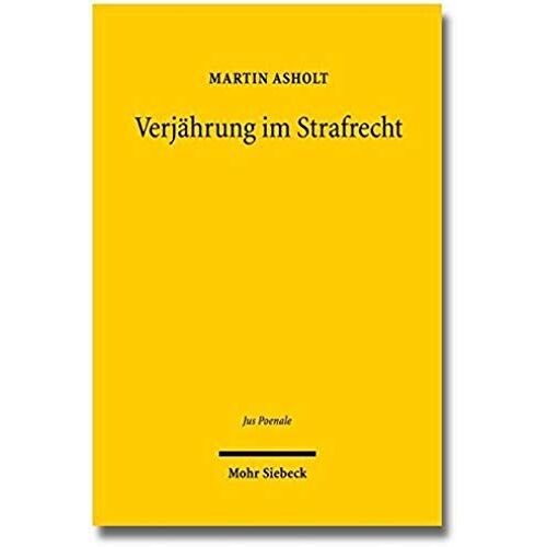 Verjährung Im Strafrecht