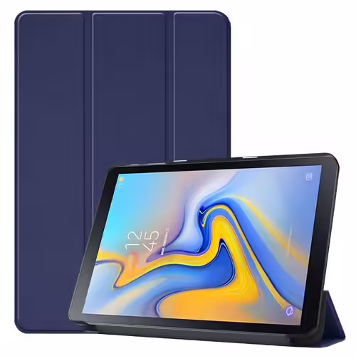 Etui Samsung Galaxy Tab S5e 10.5 2019 Wifi - 4g/Lte Smartcover Pliable Bleu Navy Avec Stand - Housse Coque De Protection Galaxy Tab S5e 10.5 T720 / T725 - Accessoires Tablette Pochette Smart Case !
