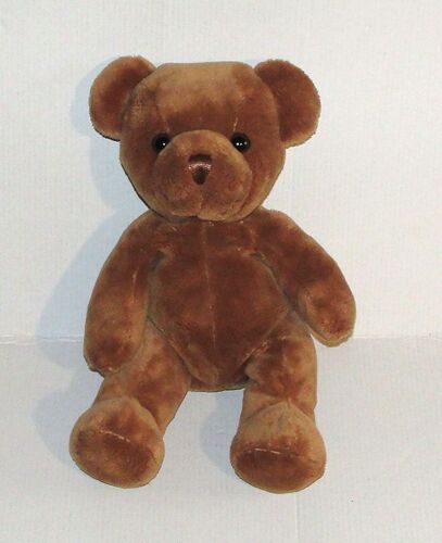 Doudou Ours Marron Cmp - Peluche Ourson 27 Cm