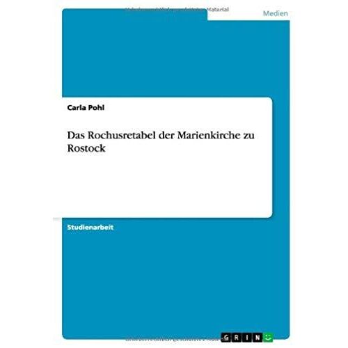 Das Rochusretabel Der Marienkirche Zu Rostock