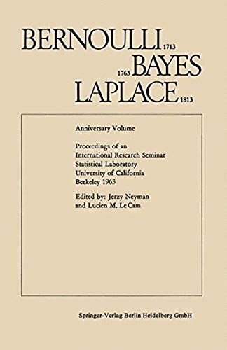 Bernoulli 1713, Bayes 1763, Laplace 1813