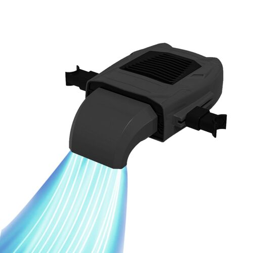 Ventilateur de Circulation de voiture, refroidisseur, alimenté par USB, sièges de véhicule Automobile, appuie-tête, tige en métal, gamme de 4.3 à 6.6