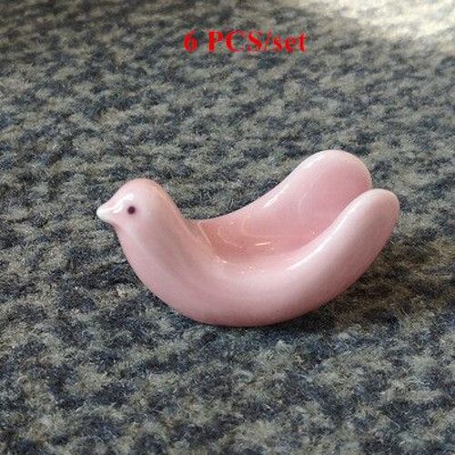Porte-Baguettes En Céramique Oiseau Mignon Japonais, Pigeon Créatif, Cuillère, Couteau, Support De Baguettes, Assistance, Fourchette T1, Ustensiles De Cuisine, 1 Pièce