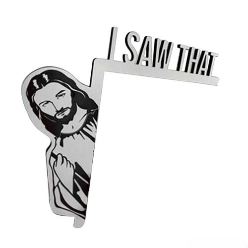Décoration créative pour la maison, signe de jésus, j'ai vu que je porte, signe de jésus en bois, j'ai vu ce drôle