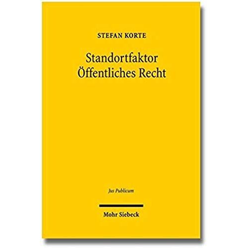 Standortfaktor Öffentliches Recht