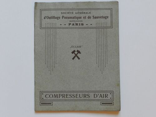 Publicite Compresseurs D'air 1914
