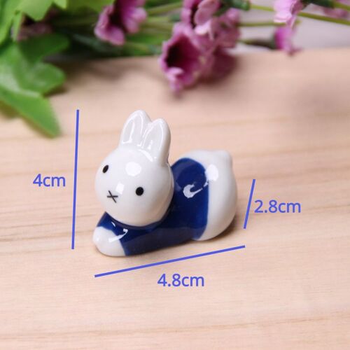 Étagère À Baguettes En Céramique En Forme De Lapin Mignon, Support De Cuillère T1, Pour Décoration De Cuisine, Ornement De Grande-Bretagne, 1 Pièce
