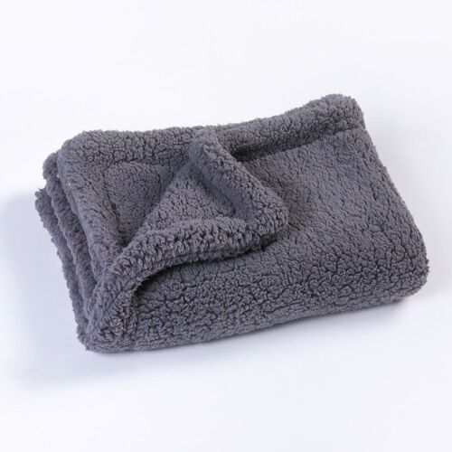 Couvertures Simples Pour Animaux De Compagnie, Coussin Doux En Peluche Pour Chat Et Chien, Tapis De Couchage Chaud D'automne Et D'hiver