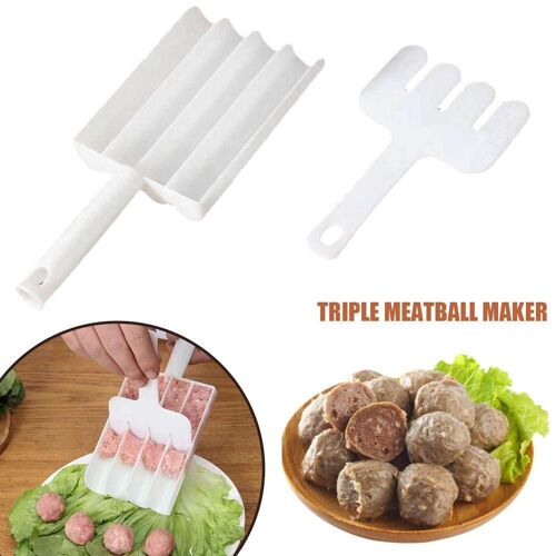 Ensemble Créatif De Fabrication De Boulettes De Viande En Plastique, Gadgets De Cuisine, Gadgets De Cuisine, Cuillère Ikmold, Outils Pour Poisson Frit, Viande De Boeuf, Accessoires De Cuisine