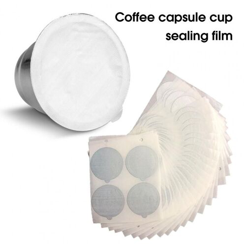 Film De Scellage Pour Tasse De Café, Film De Scellage Pour Poudre De Café Léger, Feuille D'aluminium Résistante À L'usure Utile