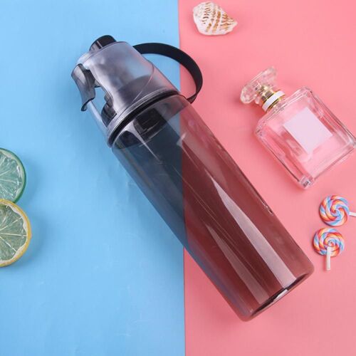 Grande Bouteille D'eau Portable Avec Échelle De Paille Pour Filles, 600ml, Idéale Pour Les Voyages, Le Sport Ou Le Fitness, Pour L'été