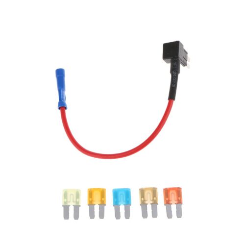 Mini Add-A-Circuit Porte-Fusible Standard | Robinet De Lame Standard Boîte À Fusibles De Voiture Appareil Électrique Avec Fusible, Kit 5-20amp