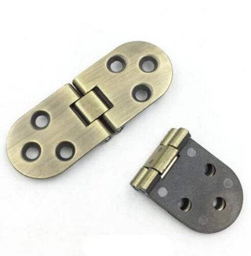 Charnière pliante de Table ronde en alliage de Zinc, Mini-charnière décorative avec vis, outils à main