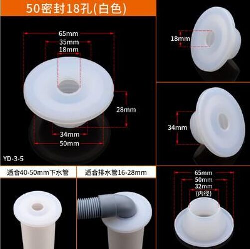 Piège à eau pour vidange, déodorant de canalisation, anneau de lavage en Silicone, bouchon de vidange, accessoires de salle de bains