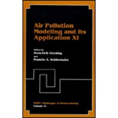 Air Pollution Modeling And Its Application Xi