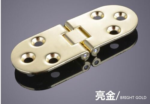 Charnière de table pliante résistante à 180 °, charnières de porte d'armoire, raccords de meubles plats, accessoires de quincaillerie