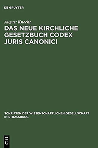 Das Neue Kirchliche Gesetzbuch Codex Juris Canonici