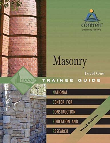 Masonry Level One Trainee Guide [With Workbook]