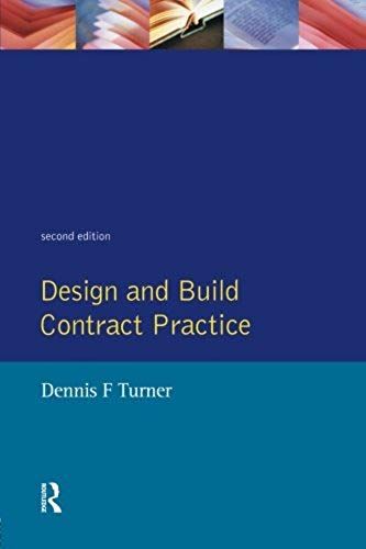 Design And Build Contract Practice