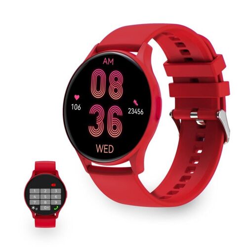 Montre Intelligente Ksix Core 1,43" Rouge