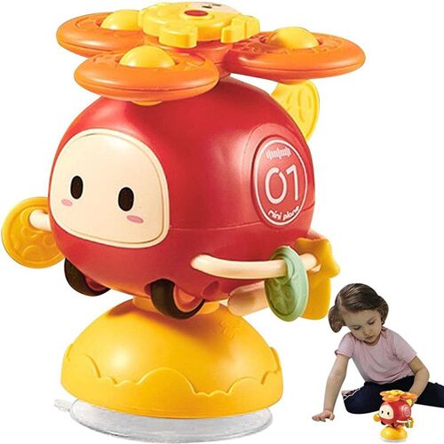 Jouet Pour Le Bain - Jouets De Chaise Haute, Jouets Sensoriels Et D'apprentissage Détachables Pour Bébé