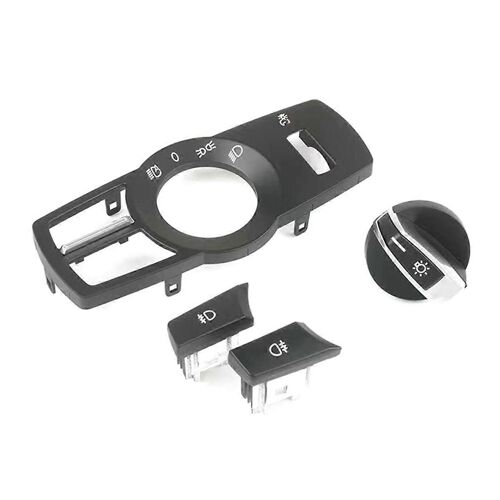 4 Pcs/Set Interrupteur De Phare Bouton De Rotation Phare Lampe Panneau De Contrôle Pour 5 6 7 Série X3 X4 Matt