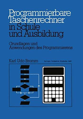 Programmierbare Taschenrechner In Schule Und Ausbildung