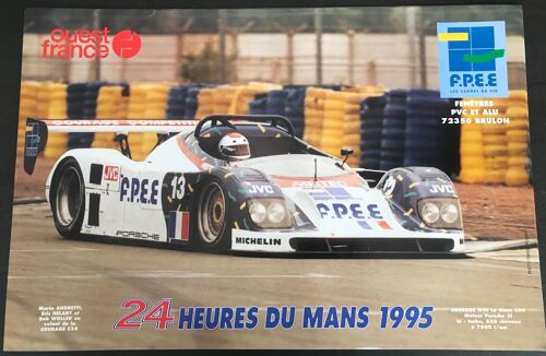 24h Du Mans - 1995 - Courage C34 - 40x60cm - Affiche / Poster Envoi En Tube
