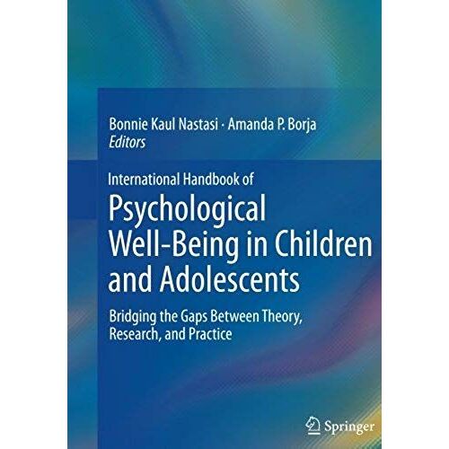 International Handbook Of Psychological Well-Being In Children And Adolescents