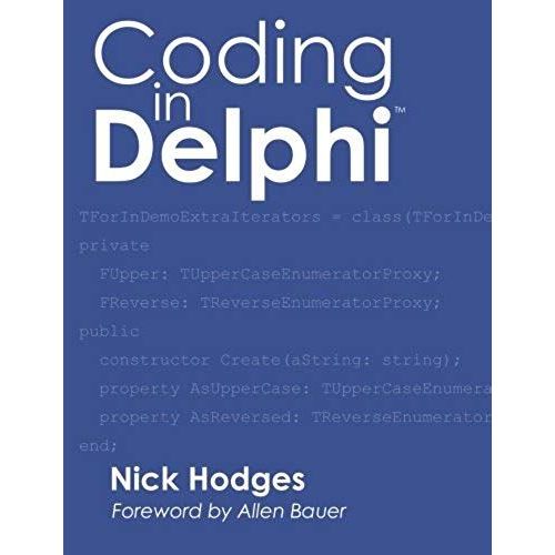 Coding In Delphi