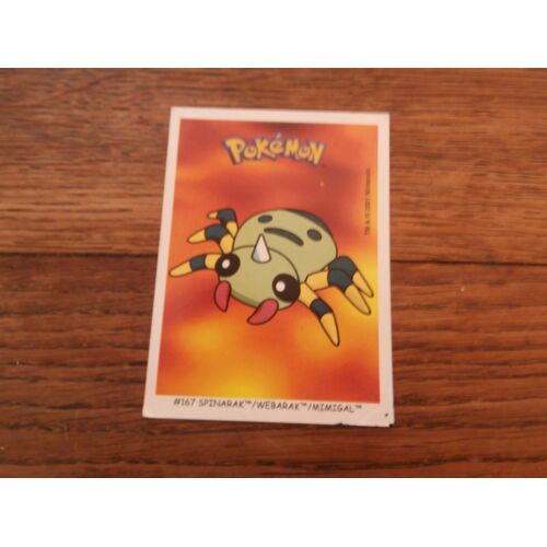 Carte Pokémon.L: Spinarak / Webarak - Mimigal. N)167