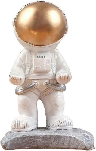 Astronaute Lunettes Porte-lunettes Présentoir Decor, Lunettes Accessoires Décorations De Noël pour Décoratif Bureau/Maison/Bureau, Debout sur Deux Fe