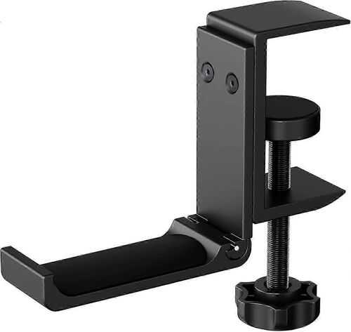 Cintre d¿écouteurs pliable en aluminium avec vis et cléNoir 8 x 5,3 x 3 cm