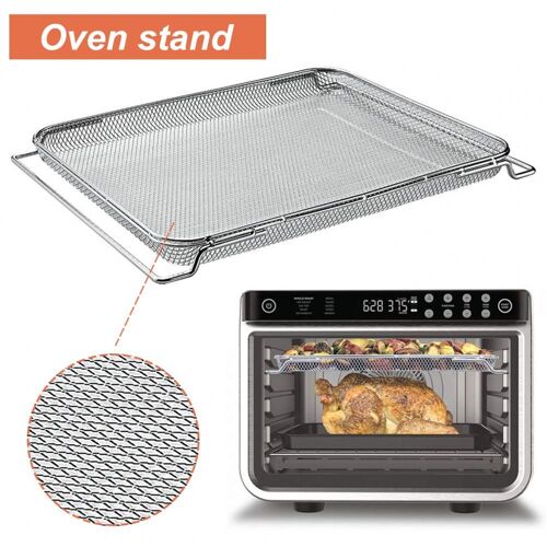 Support De Four Antirouille Pour Rôtir La Viande, Gril De Four Solide, Friteuse En Acier Inoxydable, Accessoires De Cuisson, Facile À Nettoyer