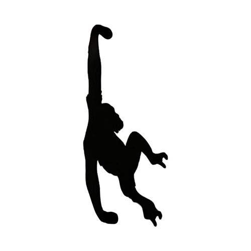Porte-clés mural animal Gecko Monkey Cat, pendentif mural, décor de chambre, cintre pour laisse T1, décor de crochet à clé
